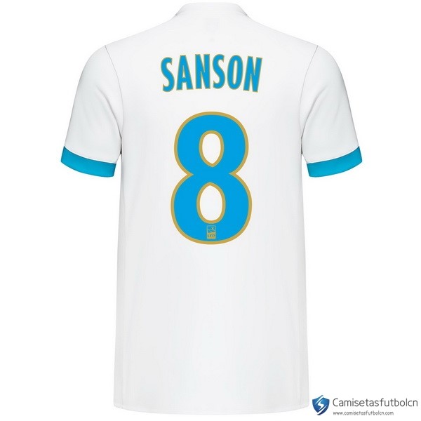 Camiseta Marsella Primera equipo Sanson 2017-18